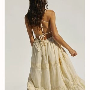 Free people taking sides maxi dress